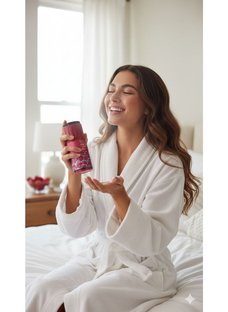 باث آند بودي وركس بث اند بودي وركس ستروبري باوند كيك معطر جسم (بودي ميست) 250 مل - عطر سويت برائحة الفراولة الطازجة، الكيك الذهبي، والكريمة المخفوقة - يدوم طويلاً - Image 2